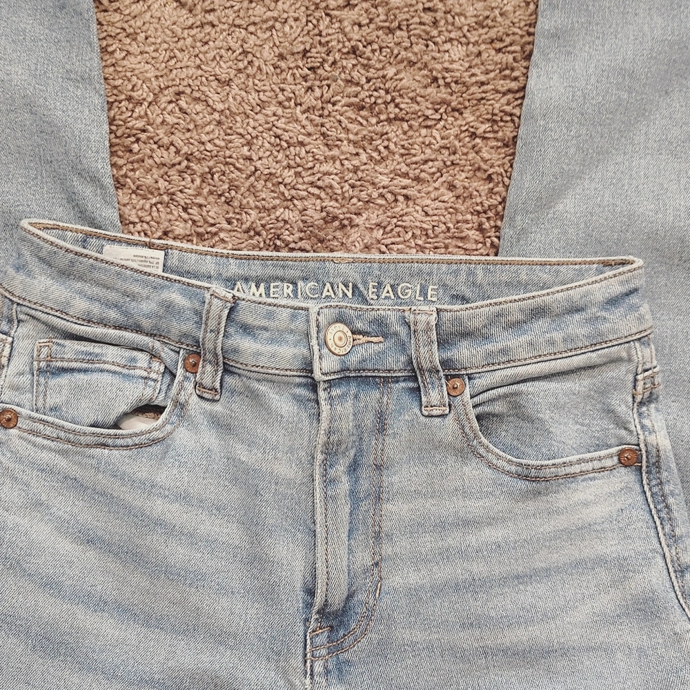 American Eagle Outfitters Light Blue Denim Pants - Picture 4 of 5